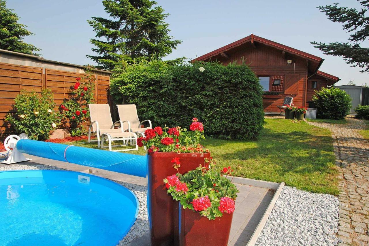 Ferienhauser Mit Pool Kummerow Schw 1010 Esterno foto